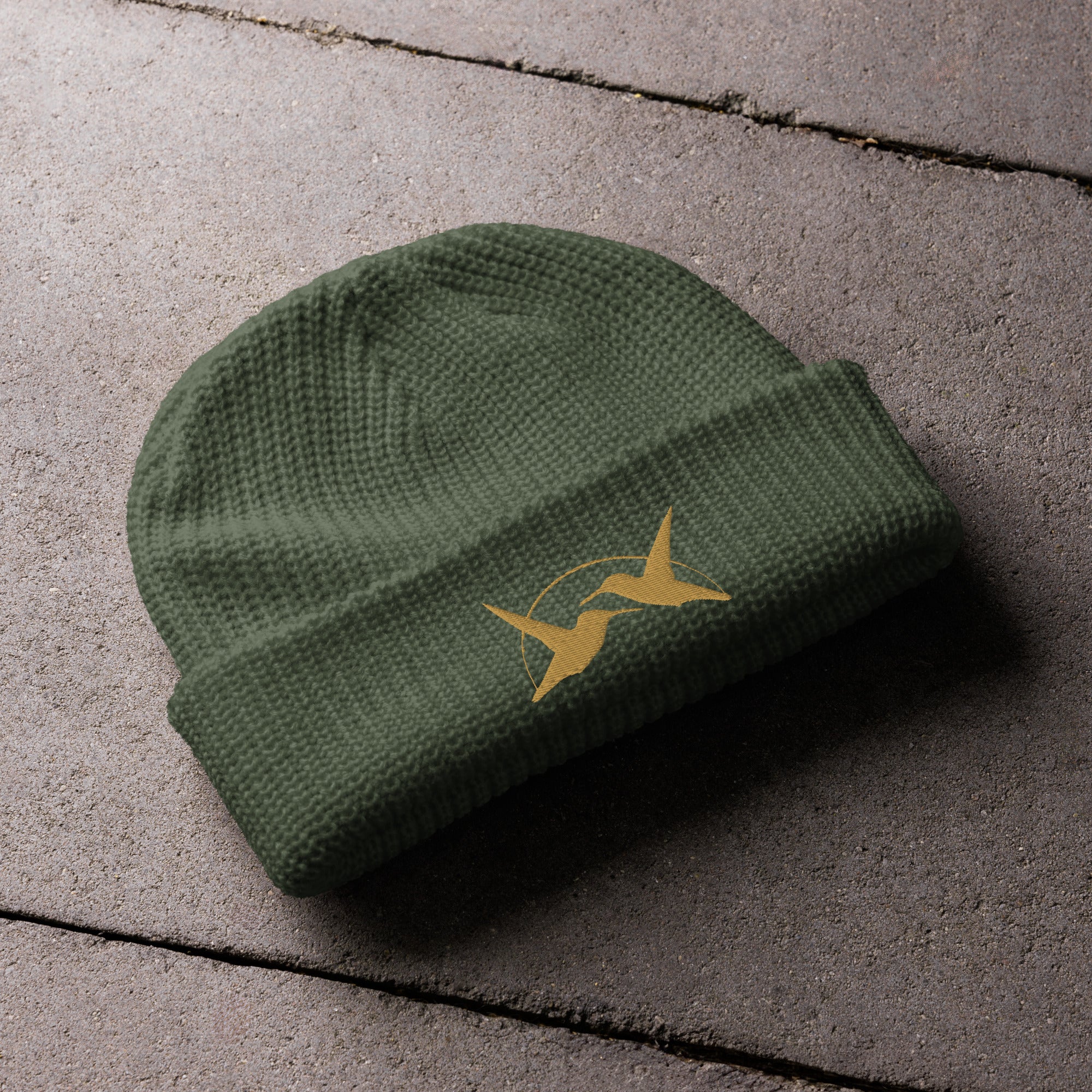 Green Humming Bird Beanie
