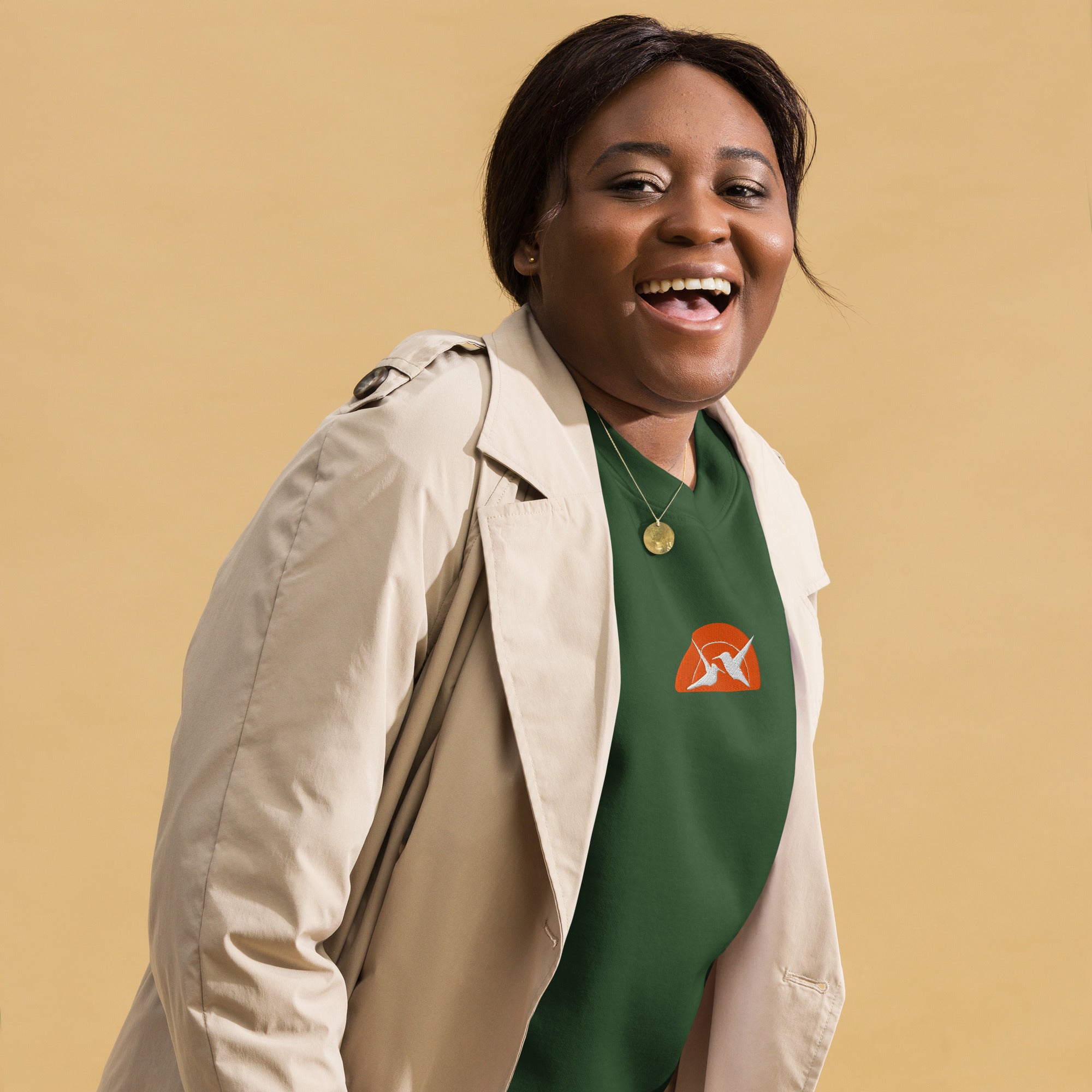 Humming Birds T-Shirt - Green