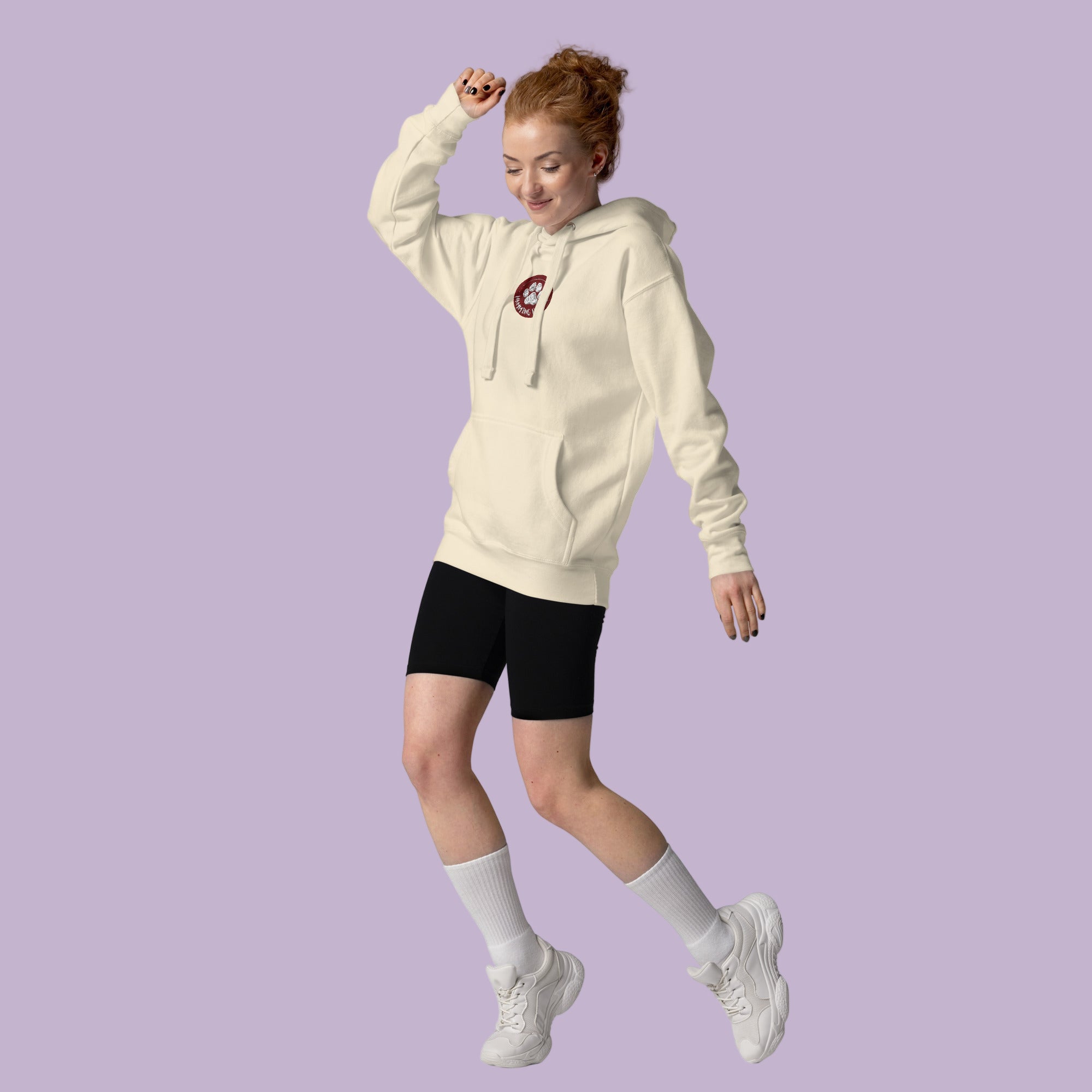 Hamming Patrol Sweatshirt - Front Angle Bone