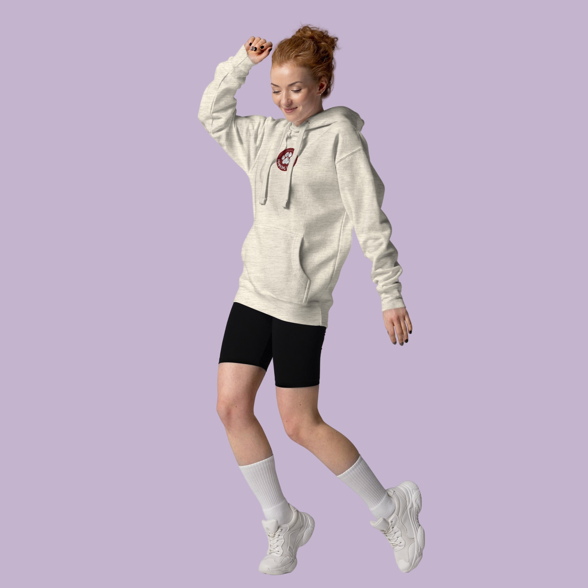 Hamming Patrol Sweatshirt - Front Angle  Heather