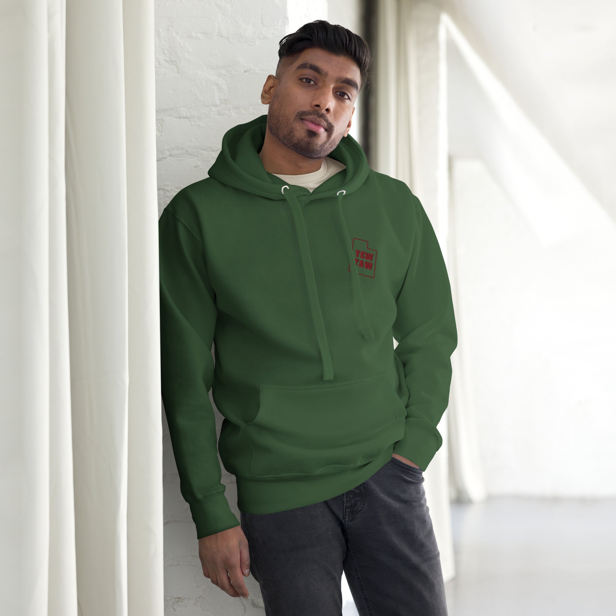 YEWTAW Sweatshirt - Green Front View