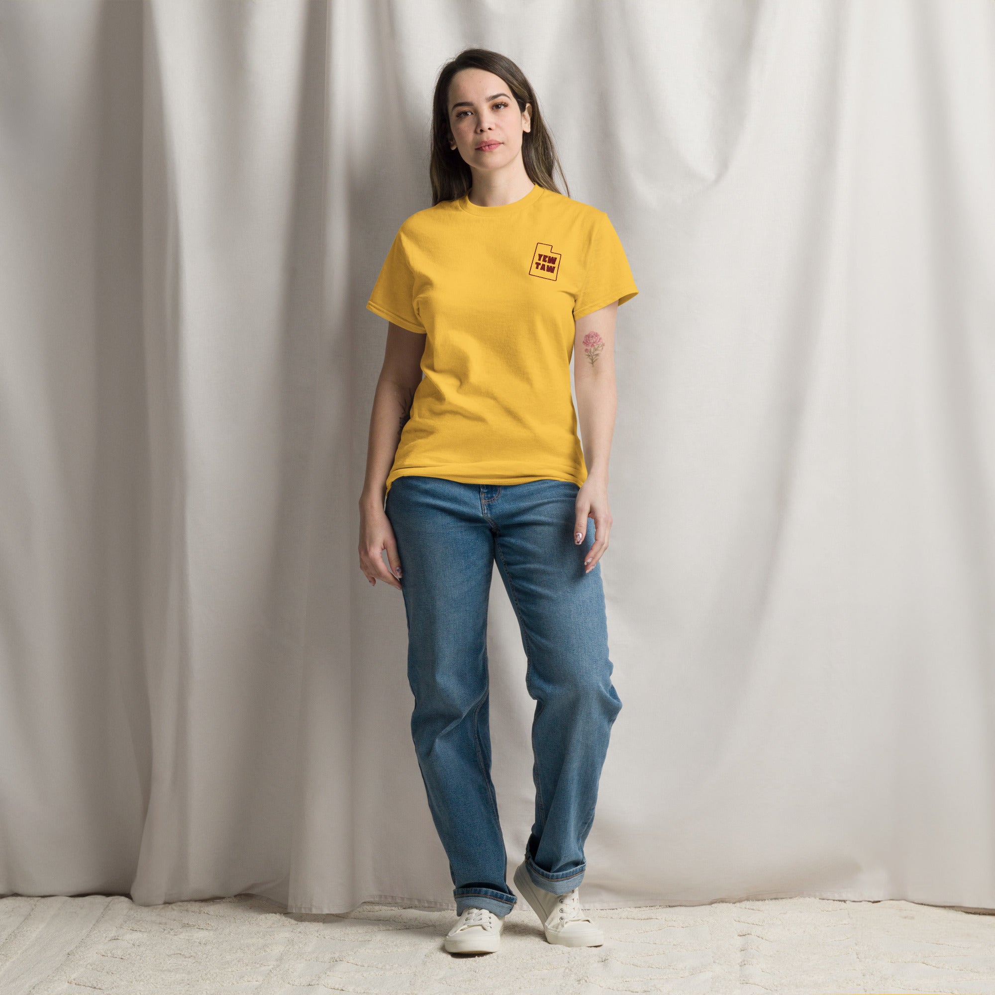 Utah T-Shirt Bight Yellow Front