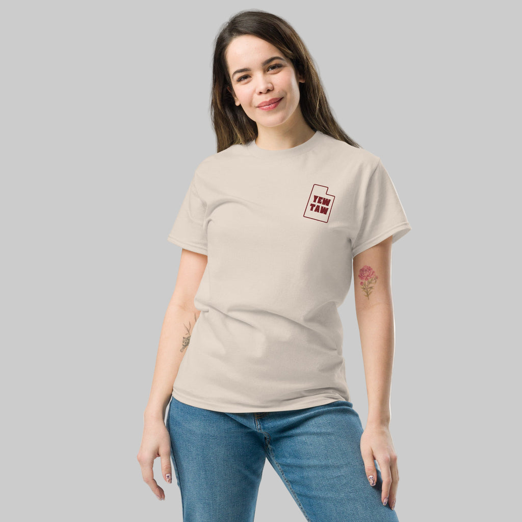 Utah T-Shirt Light Tan Front