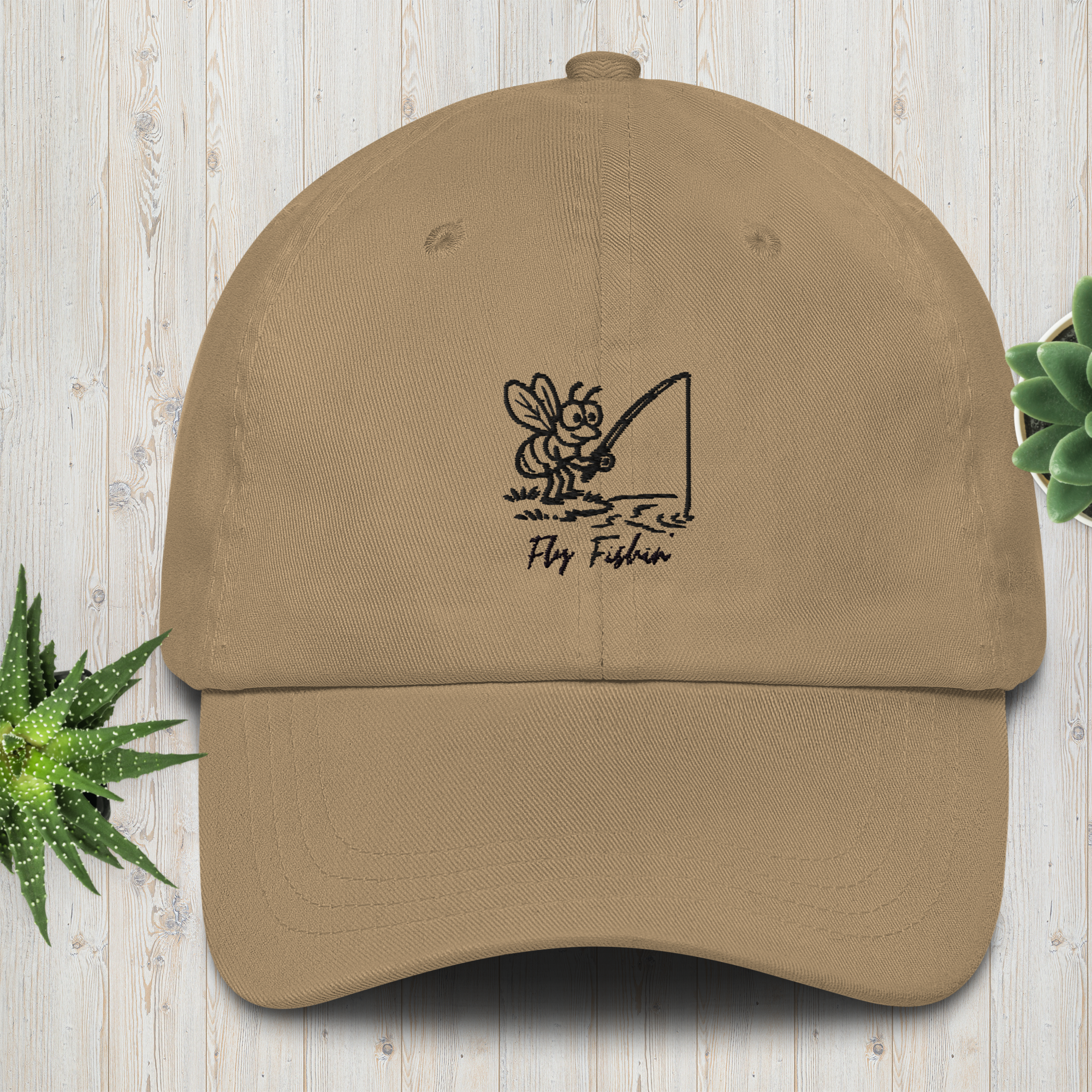 Fly Fishin' Dad Hat HammingOut