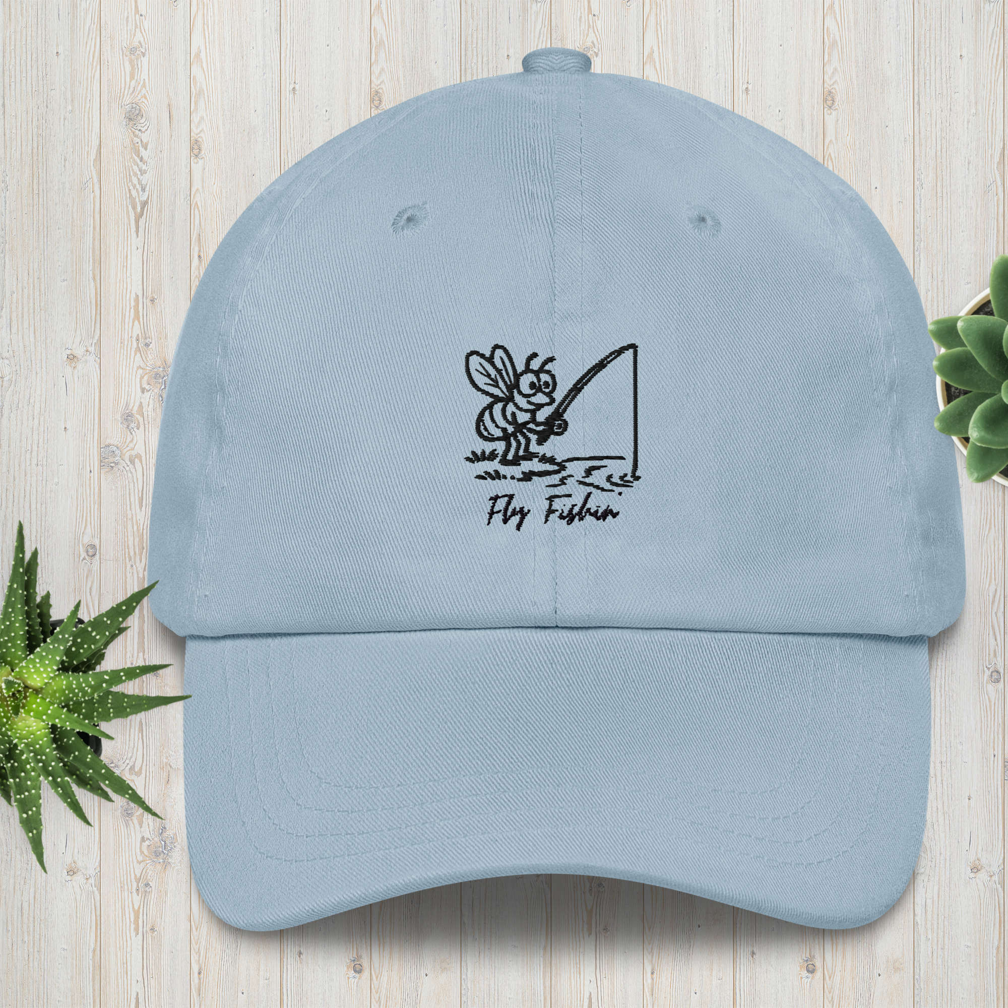 Fly Fishin' Dad Hat HammingOut