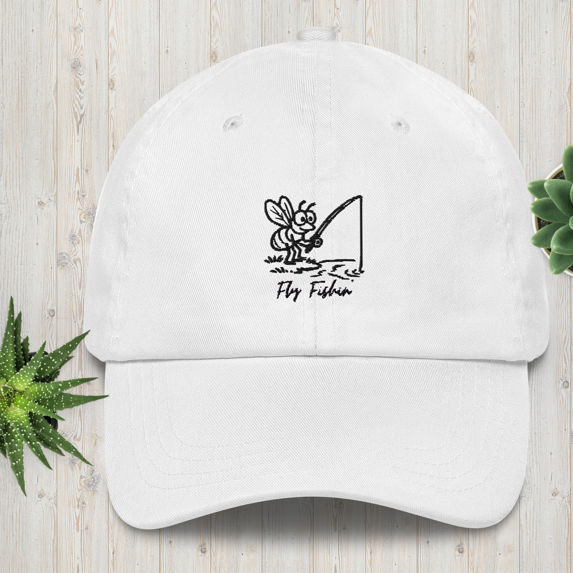 Fly Fishin' Dad Hat HammingOut